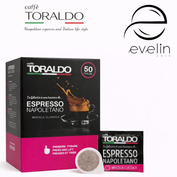 Coffee Toraldo Capsules 50 pcs. paper - Espresso Napoletano Classic Blend