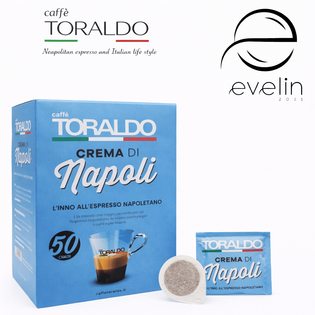Toraldo Coffee Capsules 50 pcs. paper - Espresso Napoli Cream Blend