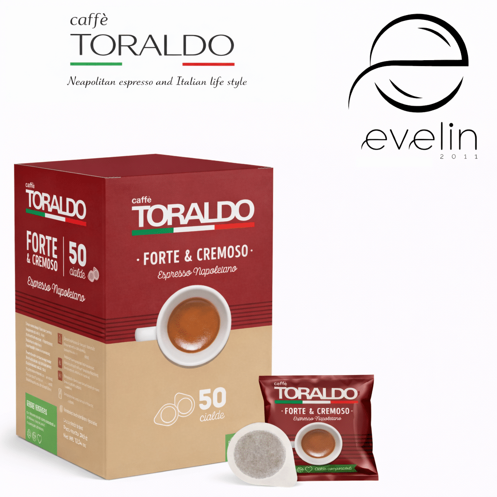 Toraldo Coffee Capsules 50 pcs. paper - Forte Cremoso Espresso
