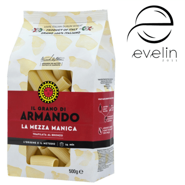 Pasta Armando Bronzo LA MEZZA MANICA 500 gr.