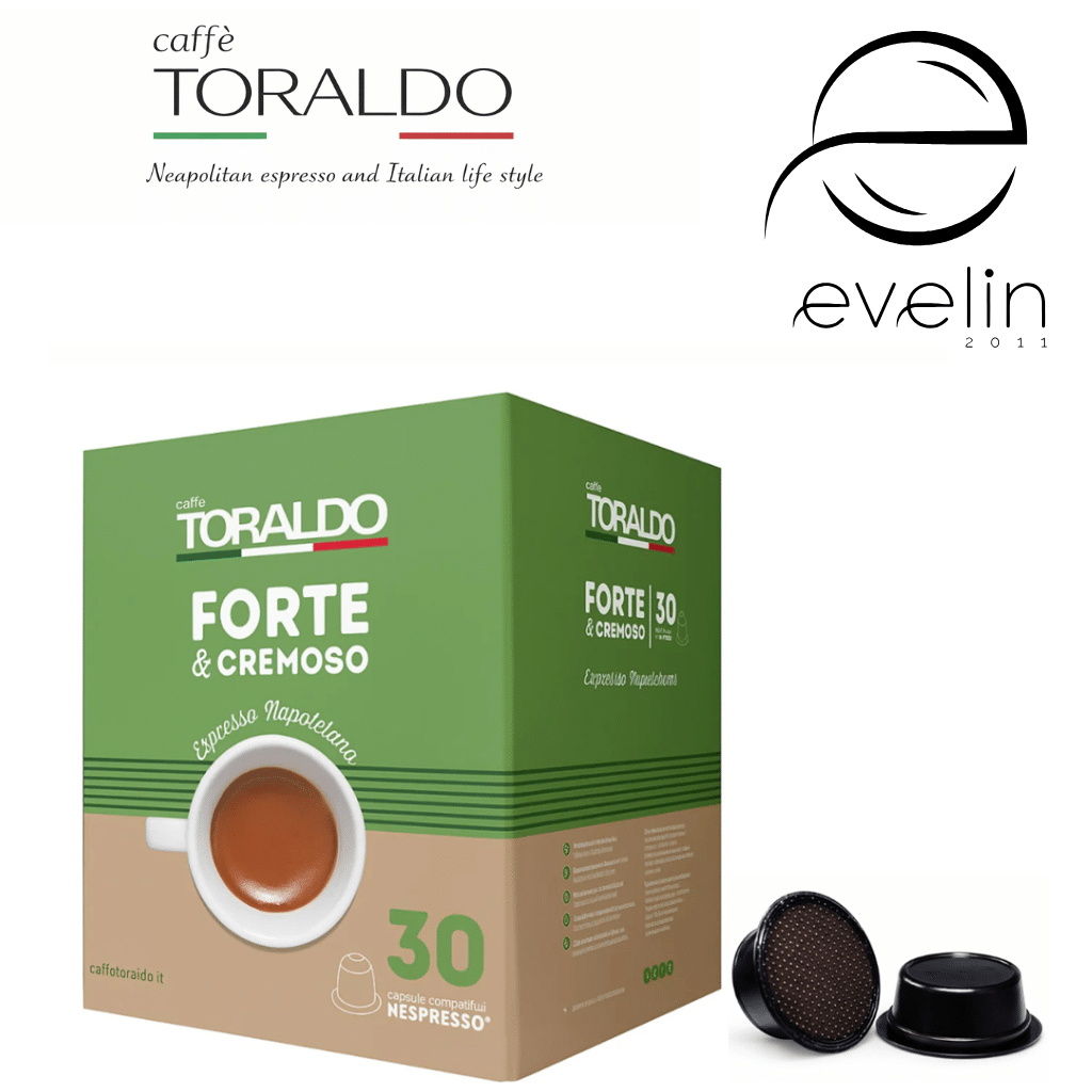 Coffee Toraldo Capsules 30 pcs. - Forte & Cremoso Nespresso
