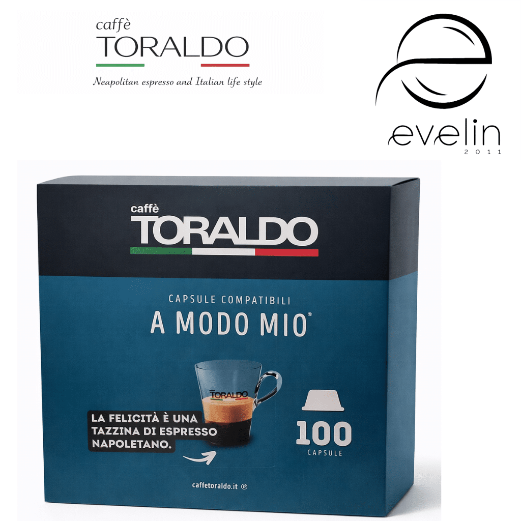 Coffee Toraldo Capsules 100 pcs. - A Modo Mio Miscela Aromatica