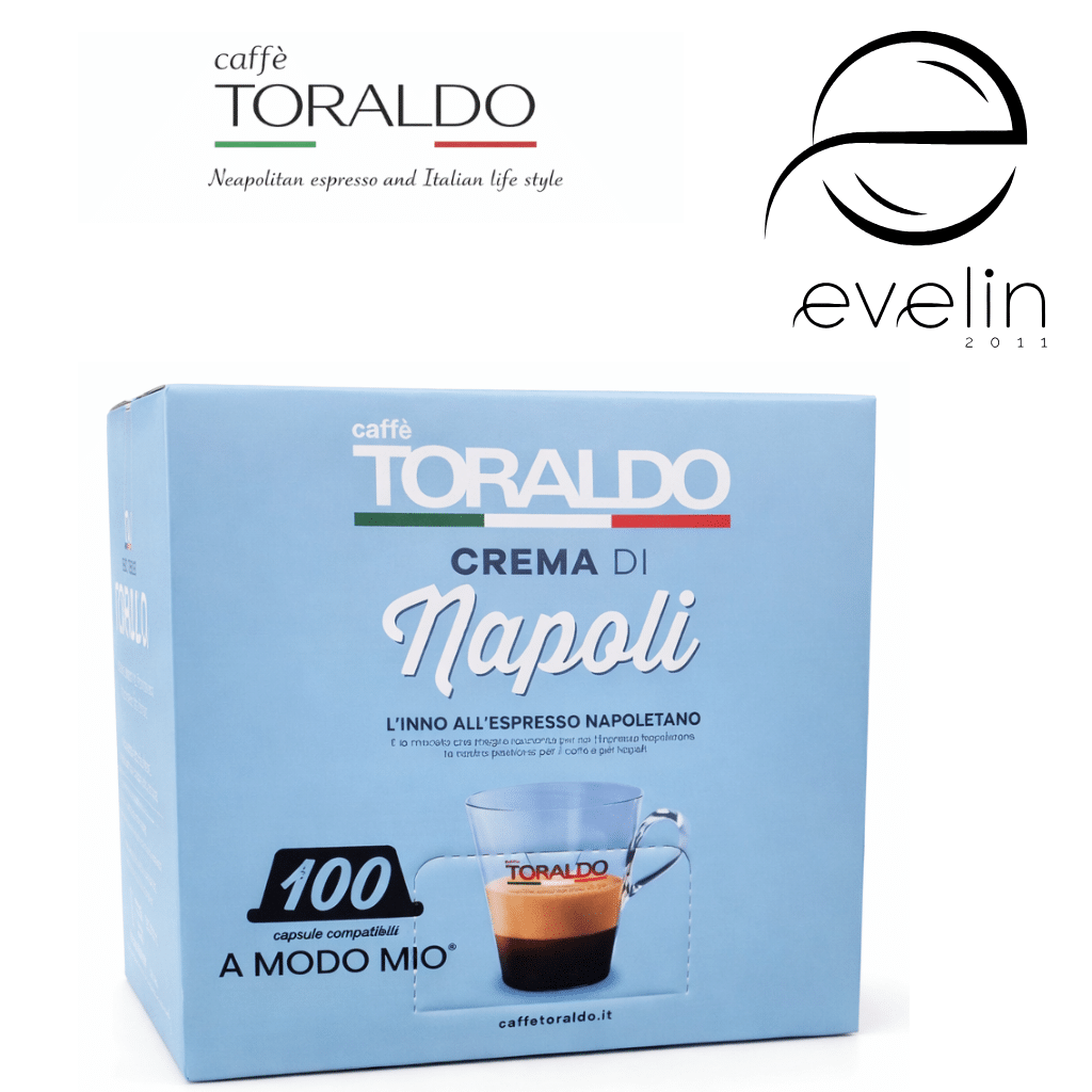 Coffee Toraldo Capsules 100 pcs. - Espresso Napoli for A Modo Mio