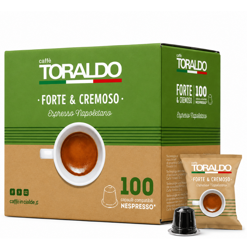 Кафе Toraldo Капсули 100 бр. - Forte & Cremoso Nespresso
