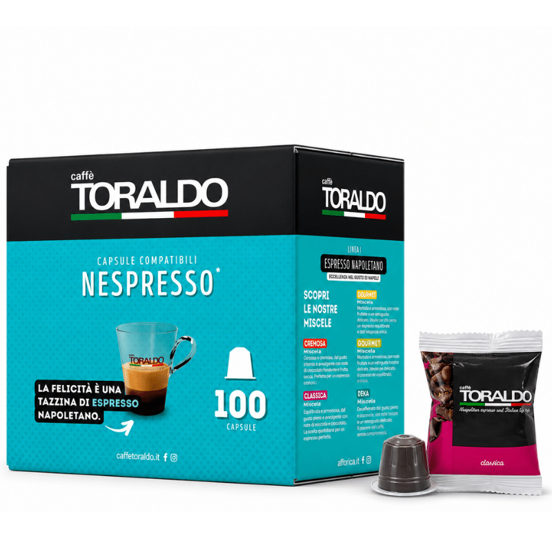 Кафе Toraldo Капсули 100 бр. - Nespresso Miscela Classic