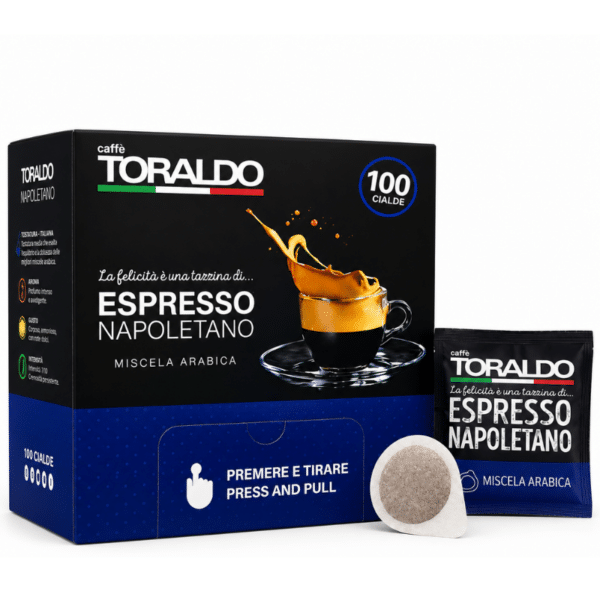 Кафе Toraldo Капсули 100 бр. хартиени - Espresso Napoletano Arabica