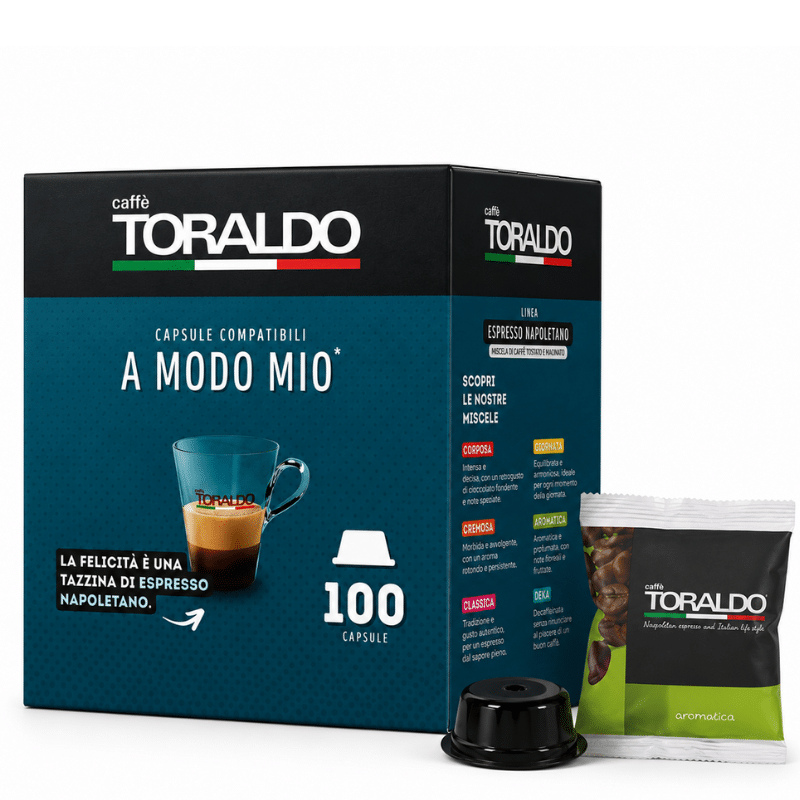 Кафе Toraldo Капсули 100бр. - A Modo Mio Miscela Aromatica