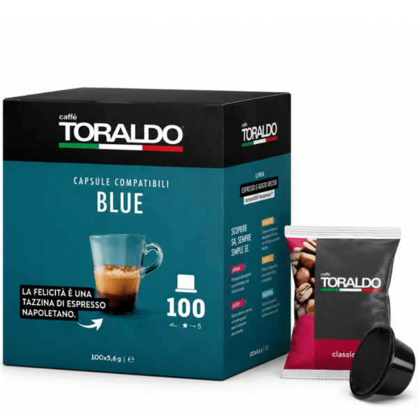 Кафе Toraldo капсули 100бр. - Lavazza Blue Classic
