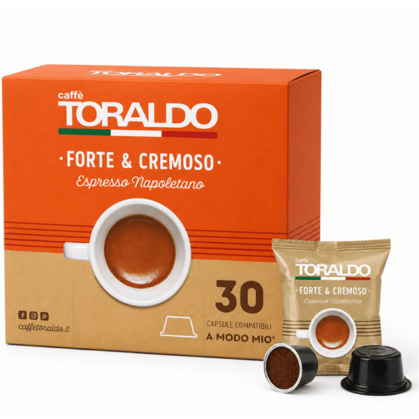 Кафе Toraldo Капсули 30 бр. - Forte & Cremoso Espresso A Modo Mio