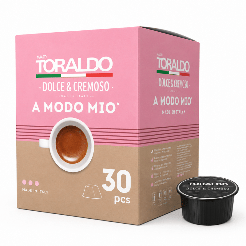 Кафе Toraldo Капсули 30 бр. - Espresso A Modo Mio със сладък и кремообразен вкус