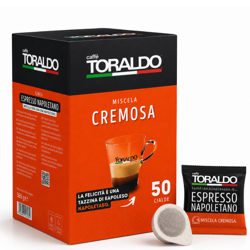 Кафе Toraldo Капсули 50 бр. хартиени - Espresso Cremosa