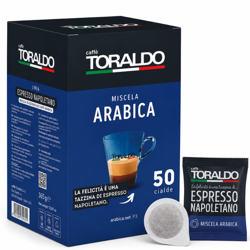 Кафе Toraldo Капсули 50 бр. хартиени - Espresso Napoletano Arabica
