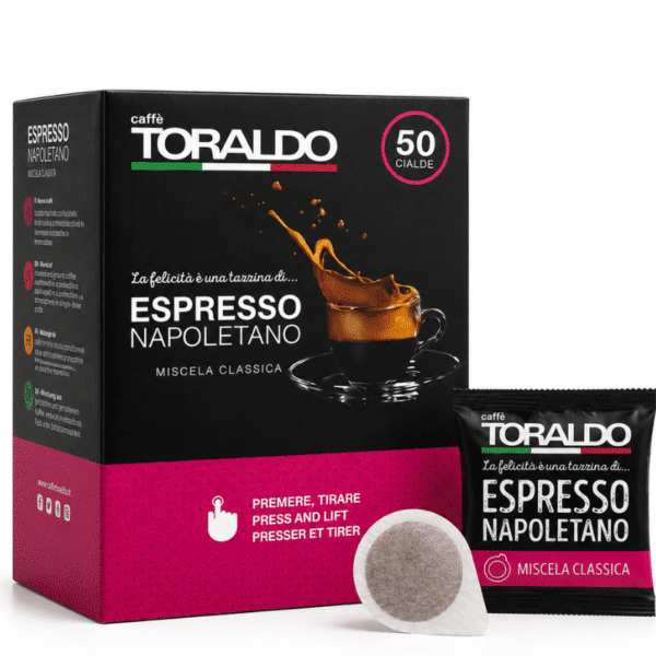 Кафе Toraldo Капсули 50 бр. хартиени - Espresso Napoletano Classic Blend