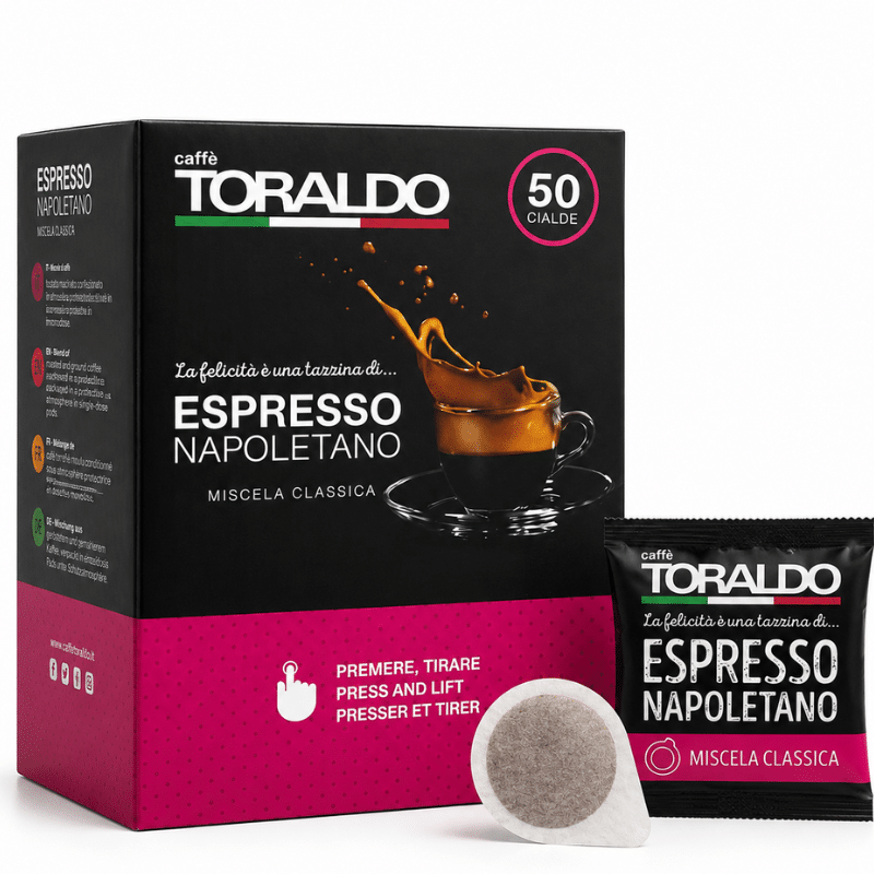 Кафе Toraldo Капсули 50 бр. хартиени - Espresso Napoletano Classic Blend