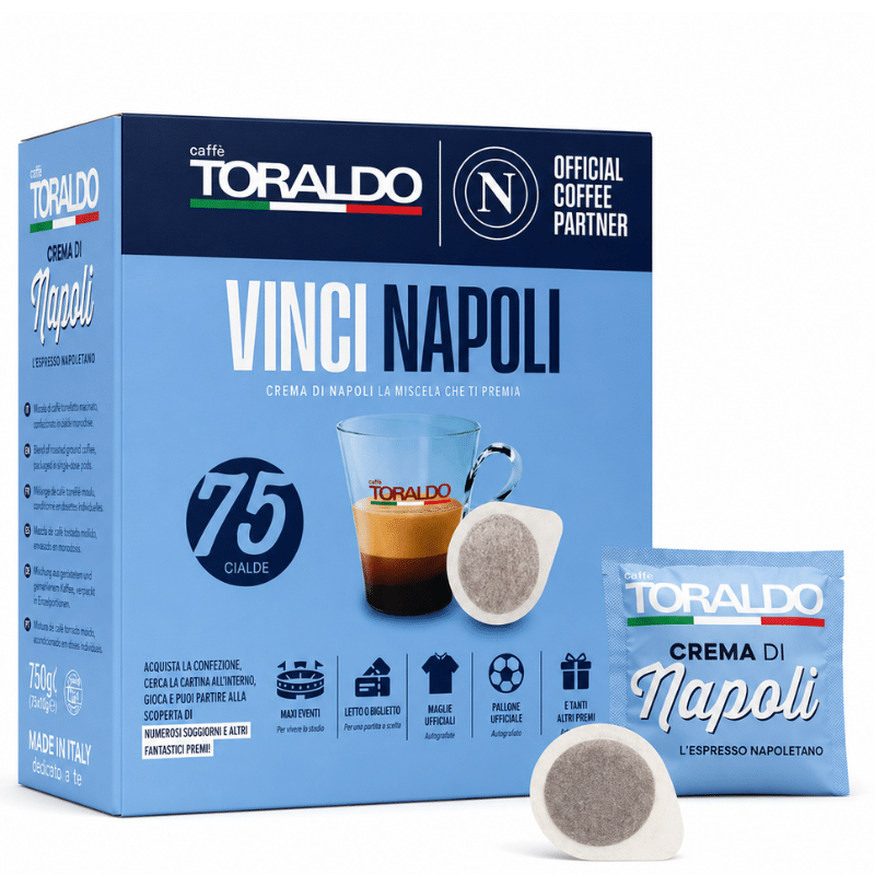 Кафе Toraldo Капсули 75 бр. хартиени - VINCI NAPOLI
