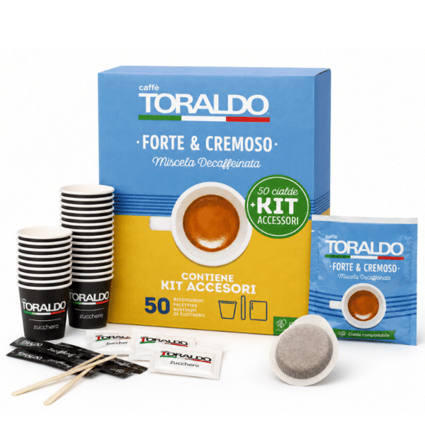 Кафе Toraldo Комплект Безкофеинови Капсули 50 бр.
