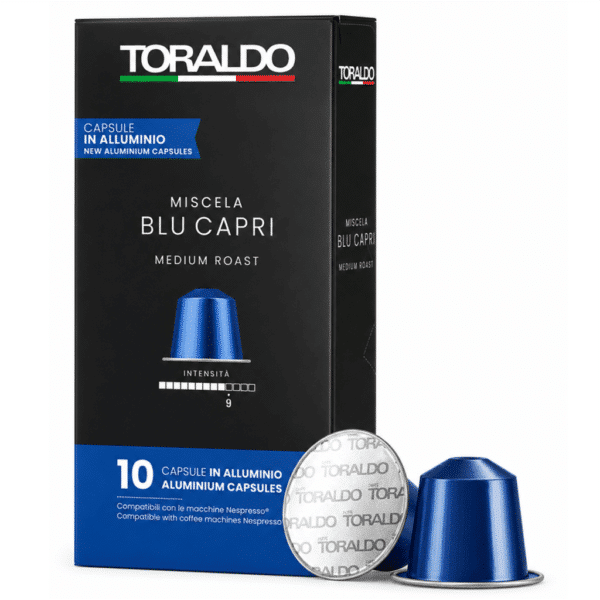 Кафе Toraldo Капсули 10 бр. алуминиеви - Blue Capri Nespresso