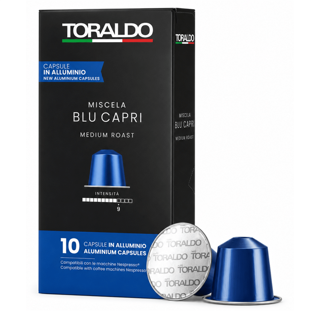 Кафе Toraldo Капсули 10 бр. алуминиеви - Blue Capri Nespresso