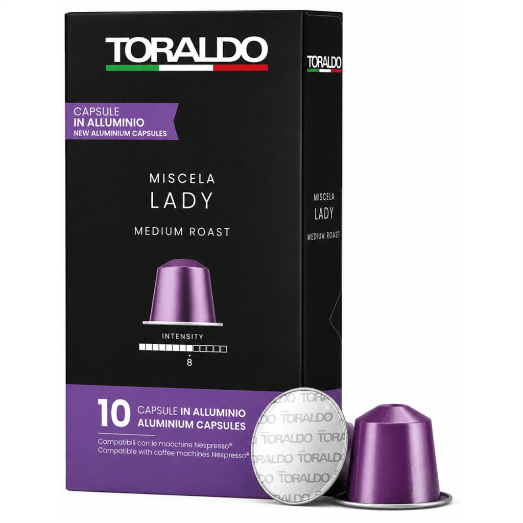 Кафе Toraldo Капсули 10 бр. алуминиеви - Lady Nespresso