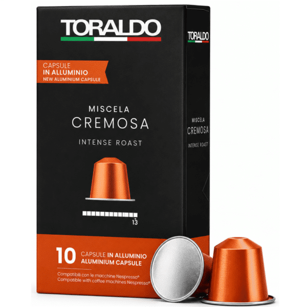 Кафе Toraldo Капсули 10 бр. алуминиеви - Nespresso Cremosa