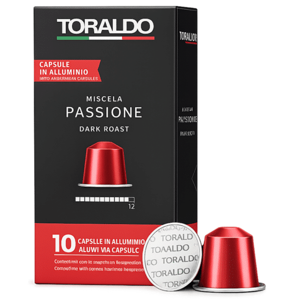 Кафе Toraldo Капсули 10 бр. алуминиеви - Passione Nespresso