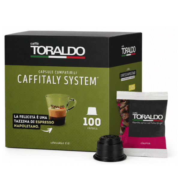 Кафе Toraldo Капсули 100 бр. - Espresso Cremosa за *Caffitaly
