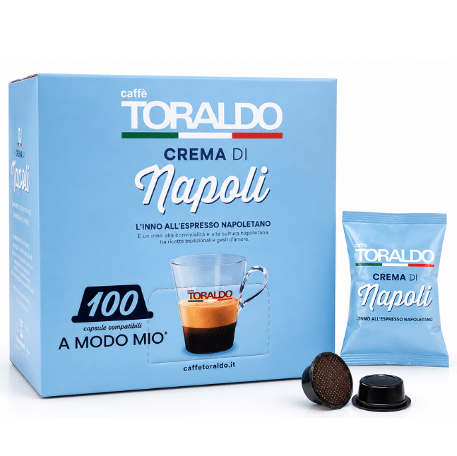 Кафе Toraldo Капсули 100 бр. - Espresso Napoli за A Modo Mio