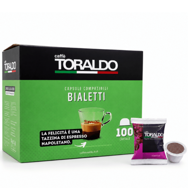 Кафе Toraldo Капсули 100 бр. - Espresso Blend Classic за Bialetti