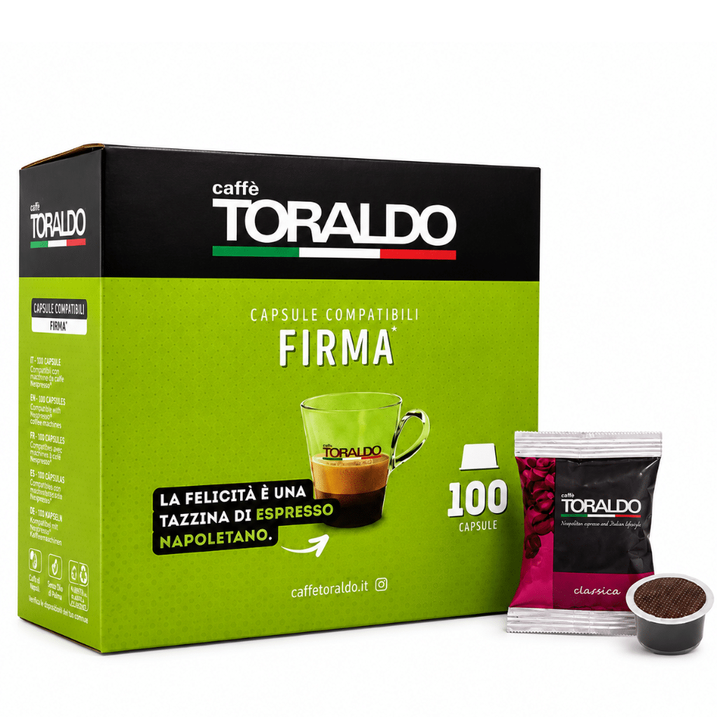 Кафе Toraldo Капсули 100 бр. - Espresso Classic за Lavazza Firma