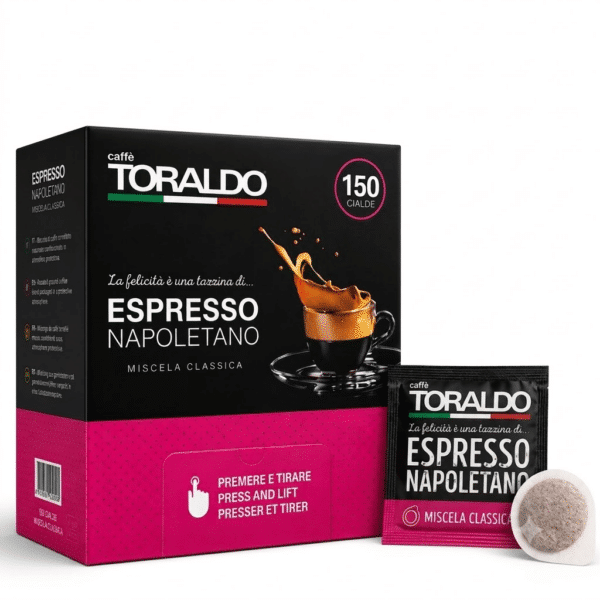 Кафе Toraldo Капсули 150 бр. хартиени - Espresso Classic Blend