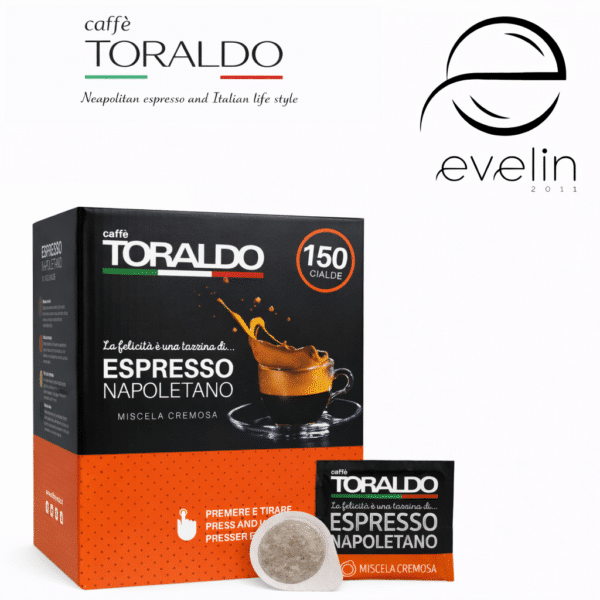 Кафе Toraldo Капсули 150 бр. хартиени - Espresso Cremosa