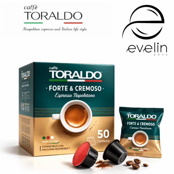 Кафе Toraldo Капсули 50 бр. - Forte Cremoso Espresso