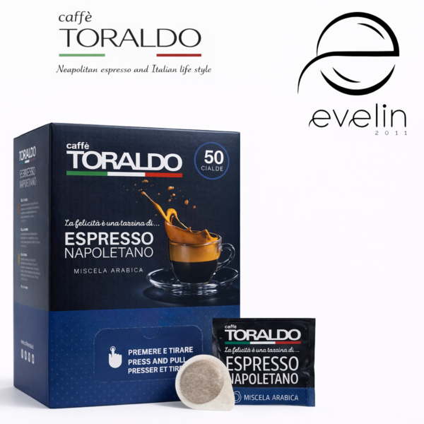 Кафе Toraldo Капсули 50 бр. хартиени - Espresso Napoletano Arabica
