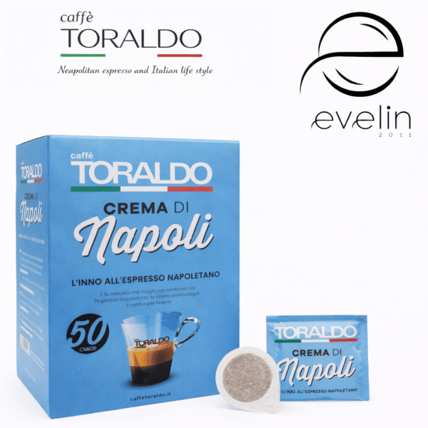 Кафе Toraldo Капсули 50 бр. хартиени - Espresso Napoli Cream Blend