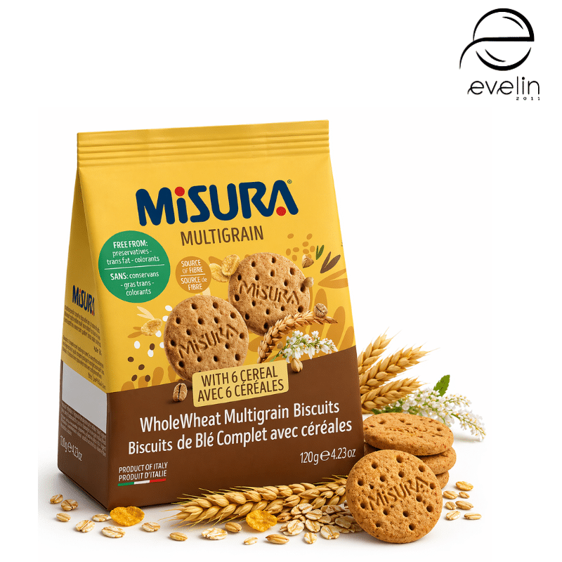 Бисквити Misura Multigrain Six Cereals 120 гр.