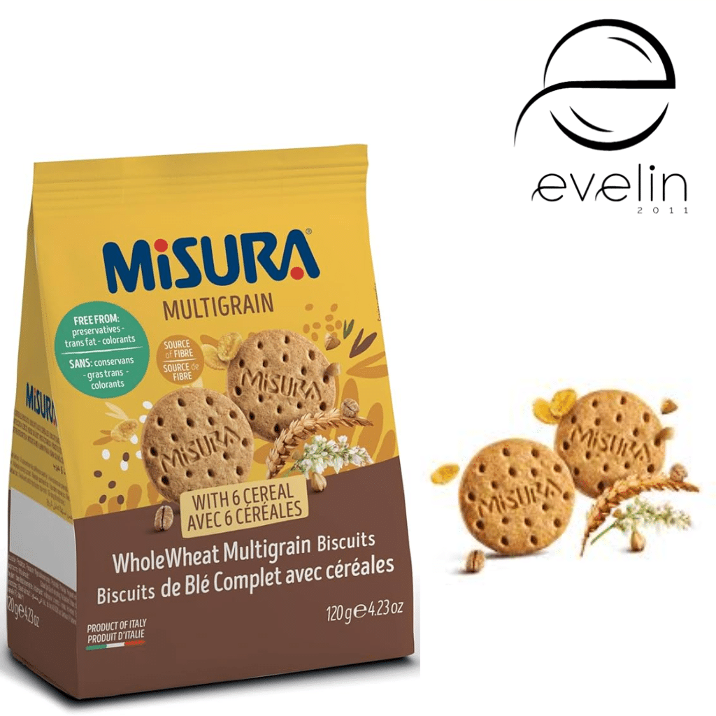 Biscuits Misura Multigrain Six Cereals 120 g.