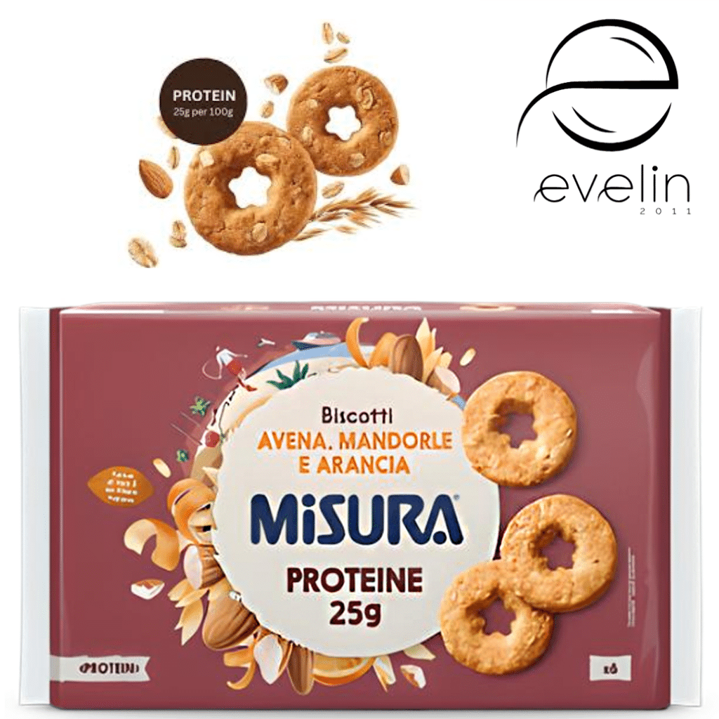 Бисквити с бадеми и овесени ядки 260 гр