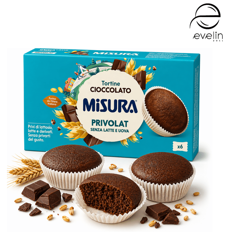 Кексче какаово  - без яйца, лактоза, мляко и млечни продукти 240 гр.