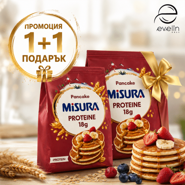 Протеинови палачинки Misura с размери 4 x 50 г