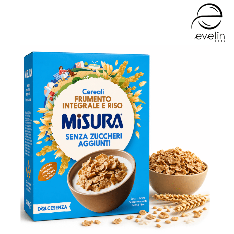 Овесени, оризови и пшенични люспи без добавена захар, 350 гр.