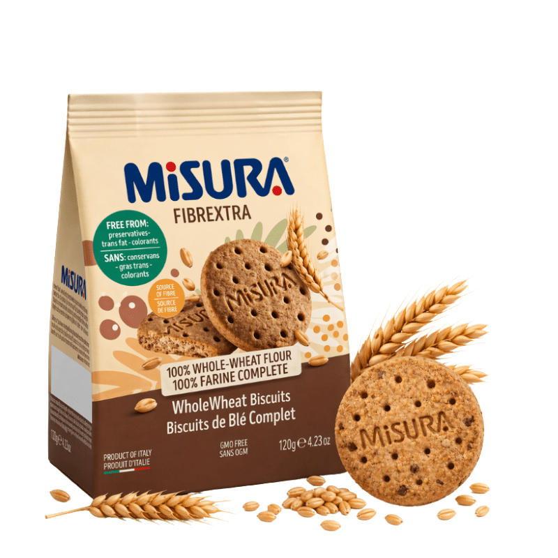 Бисквита Misura Fibrextra 120гр.