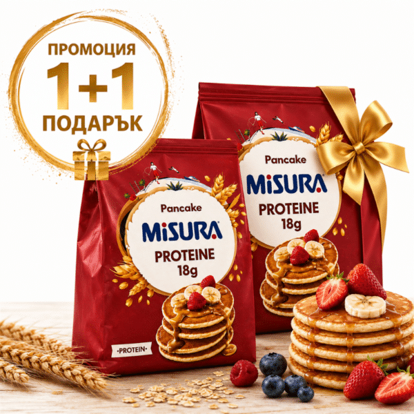 Протеинови палачинки Misura с размери 4 x 50 г