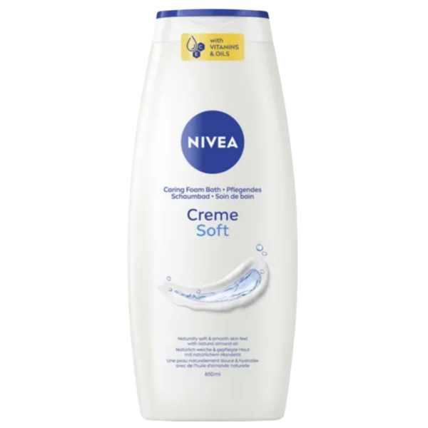 Душ гел Нивеа 650 мл. - Creme Soft-
