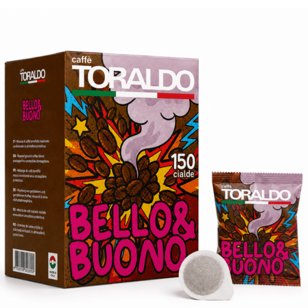 Кафе Toraldo Капсули 150 бр. хартиени - Bello&Buono