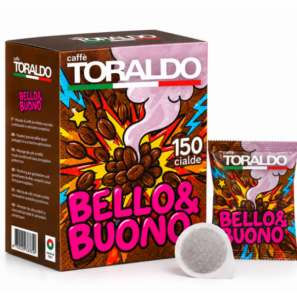 Кафе Toraldo Капсули 150 бр. хартиени - Bello&Buono