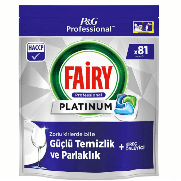 Таблетки за съдомиялна Фейри 81бр. Platinum Professional