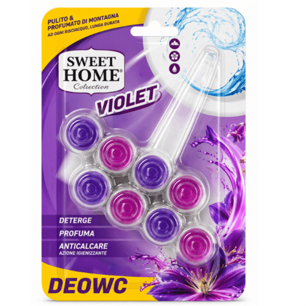 Тоалетно блокче Суит Хоум WC  Violet 2*50 гр