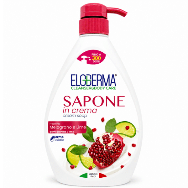 Течен сапун ЕЛОДЕРМА 1 л. - POMEGRANATE AND LIME/