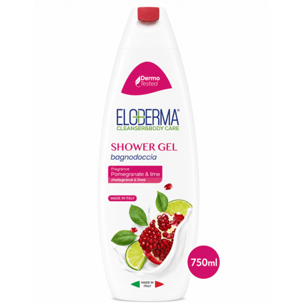 Душ Гел ЕЛОДЕРМА 750 мл. -Pomegranate e lime