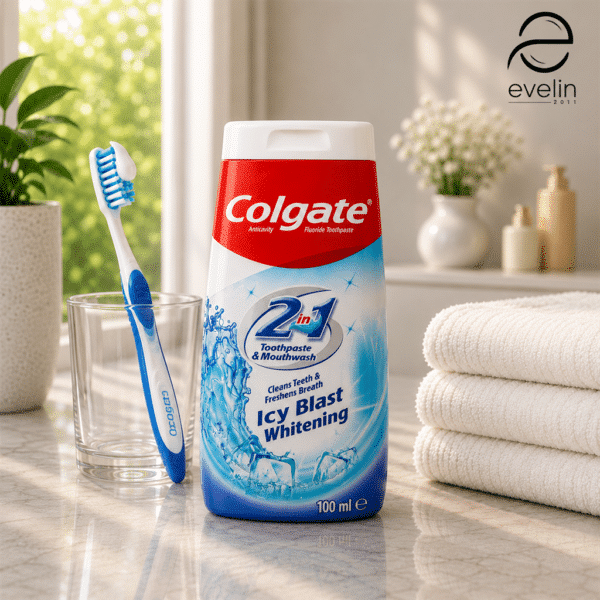 Паста за зъби Колгейт 100 мл. - 2in1 Icy Blast Whitening Toothpaste & Mouthwash